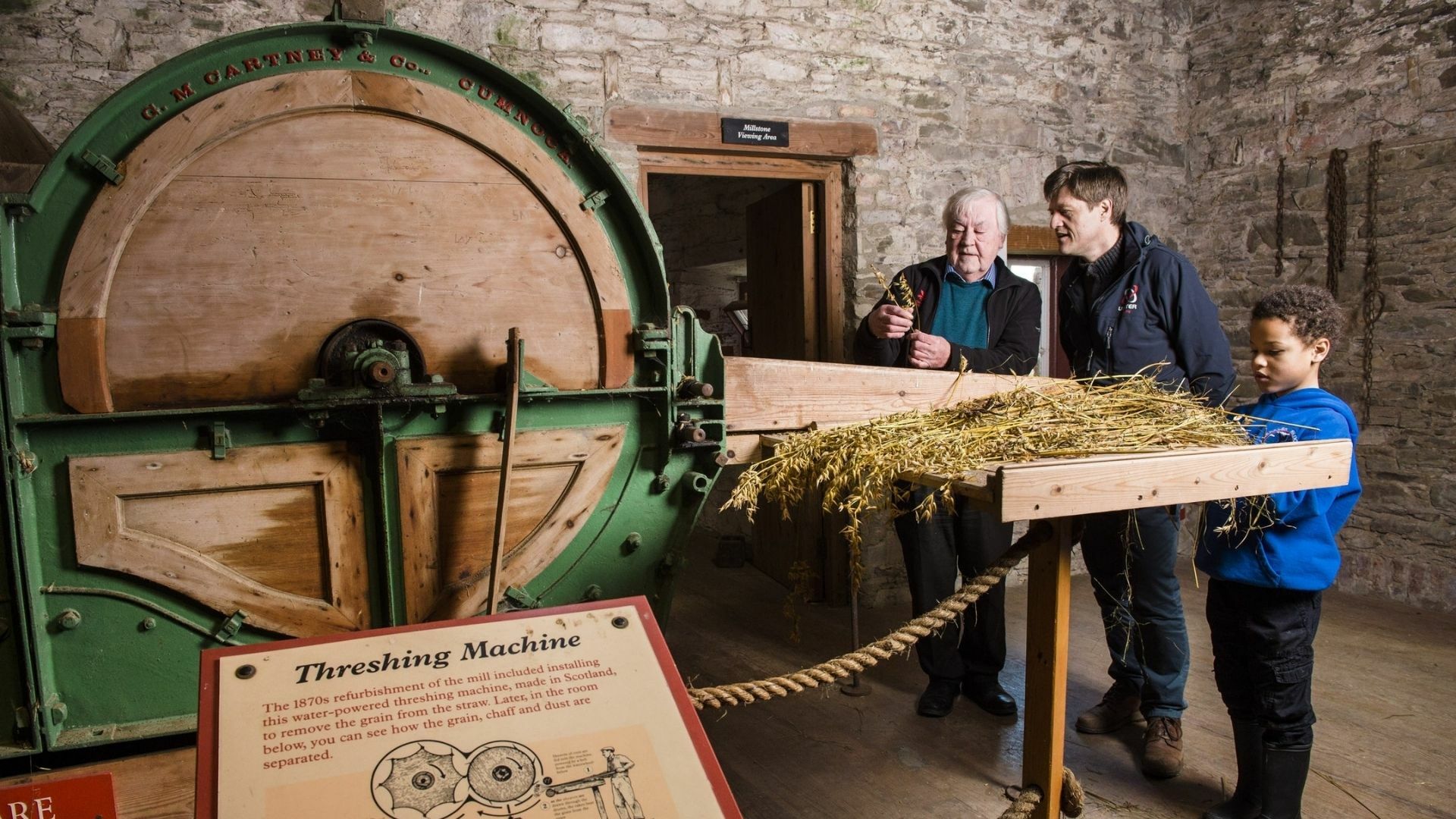 A Giant Machine - The Castle Ward Corn Mill