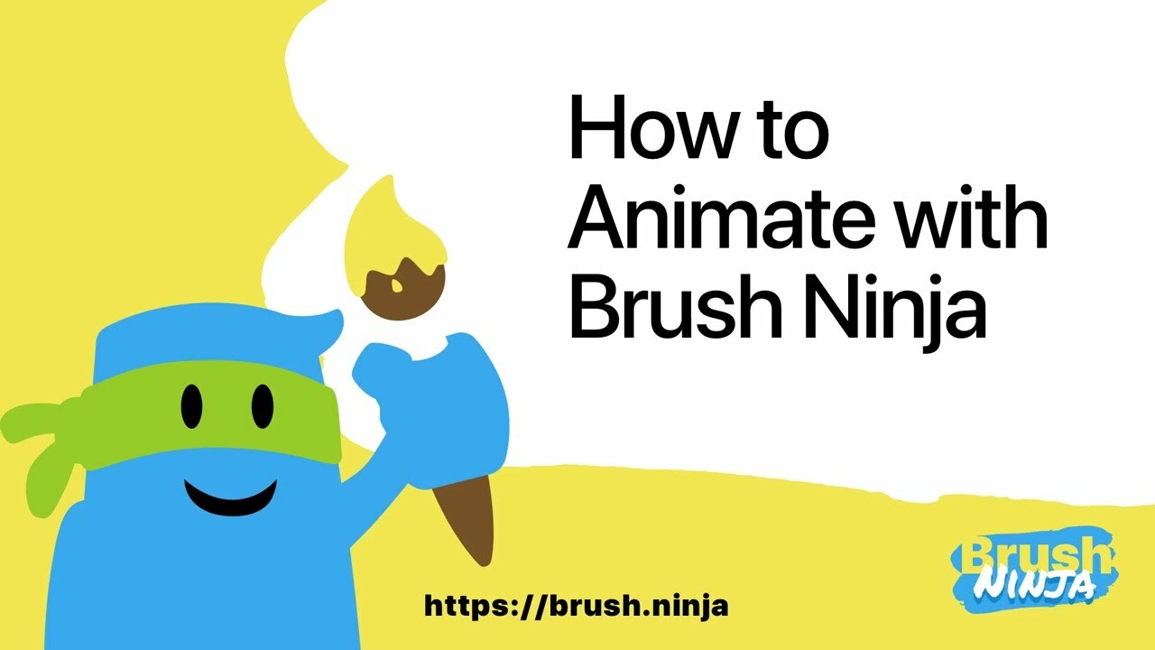 Brush Ninja Digital Animation Basics