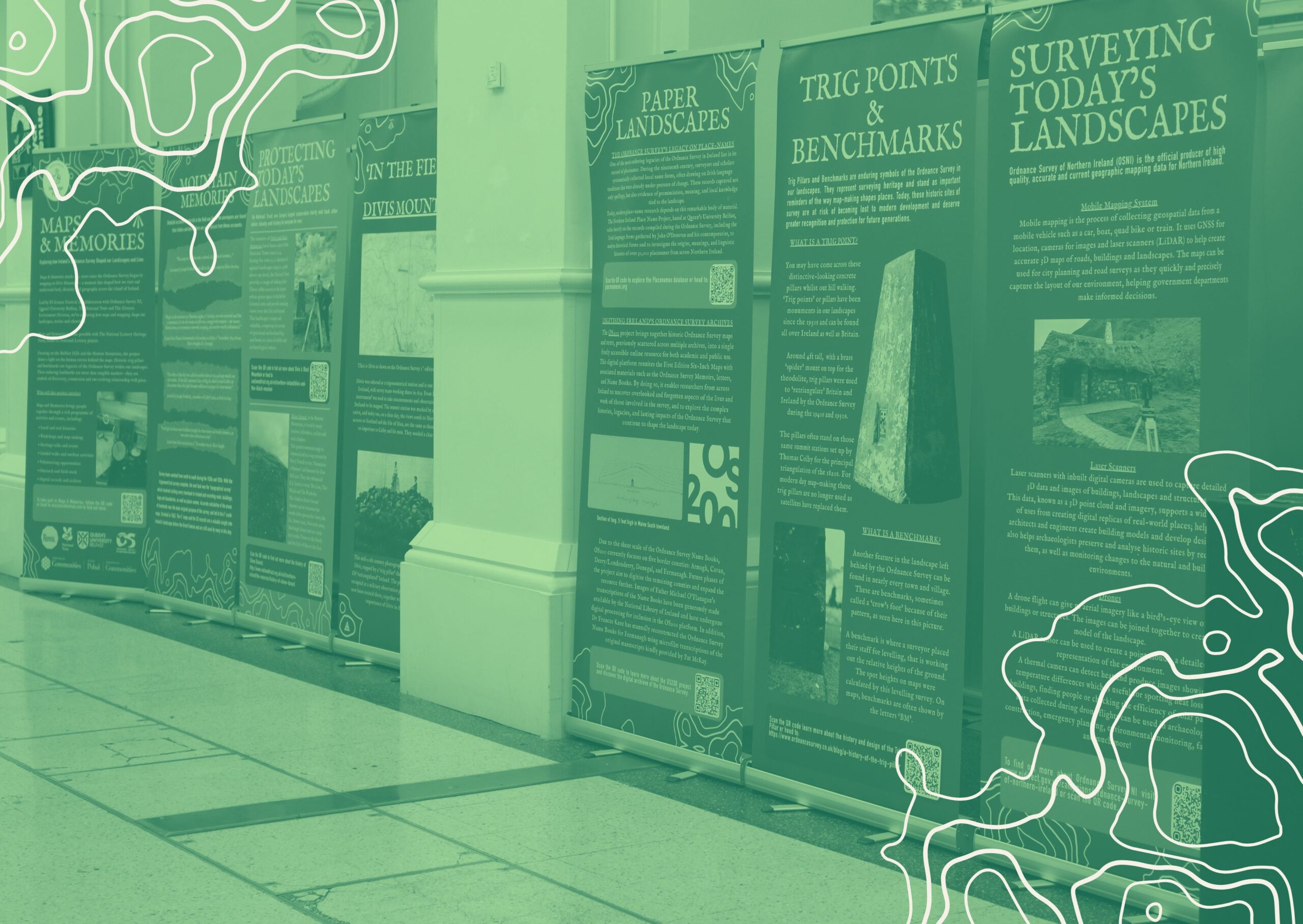 Maps & Memories Exhibition with Libraries NI – Derry Central Library